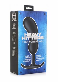 Premium Silicone Weighted Prostate Plug - Extra Large