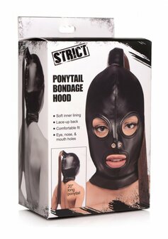 Bondage Masker Paardenstaart