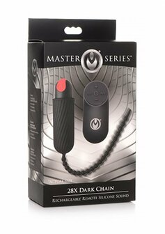 Dark Chain - Oplaadbare Siliconen Utheral Sounding