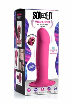 Knijpbare Vibrerende Dildo