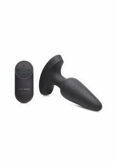 Laser Hart - Butt Plug met Afstandsbediening - Medium