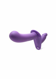 Double Diva - Dubbele Dildo met Harnas en Afstandsbediening