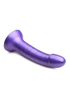 G-Tastic - Metalen Siliconen Dildo - 17,8 cm