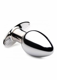 Chrome Blast - Oplaadbare Butt Plug - Groot