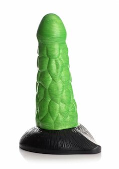 Radioactive Reptile - Dikke Geschubde Siliconen Dildo