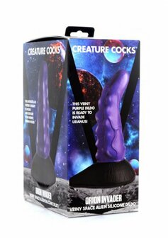 Orion Invader - Space Alien Siliconen Dildo met Aderen
