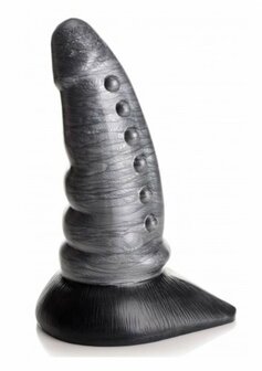 Beastly - Toelopende Hobbelige Siliconen Dildo