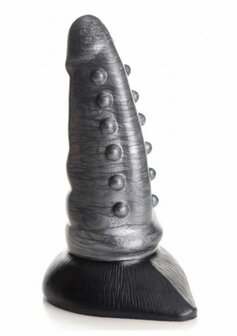 Beastly - Toelopende Hobbelige Siliconen Dildo