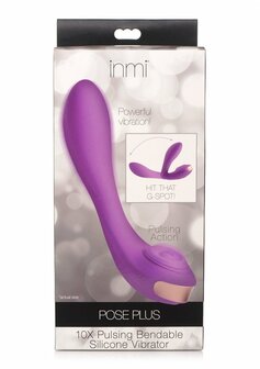 Pose Plus - Bendable Pulsed Silicone Vibrator