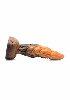 Ravager - Gegolfde Tentakel Siliconen Dildo