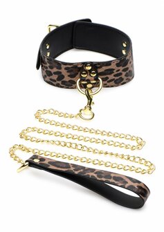Bondageset met Luipaardprint
