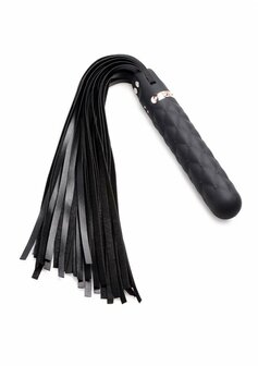 Vibra-Lasher - Vibrerende Siliconen Dildo Flogger