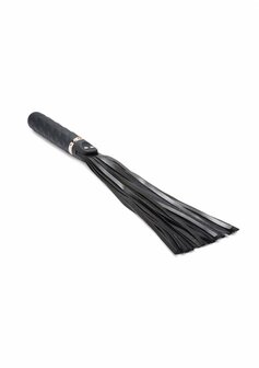 Vibra-Lasher - Vibrerende Siliconen Dildo Flogger