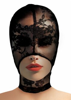 Lace Seduction - Kanten Bondage Masker
