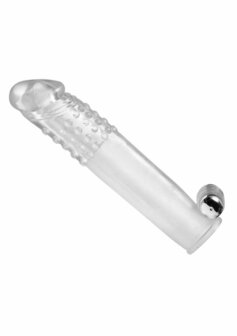 Clear Sensations - Vibrerende Penis Sleeve met Bullet