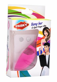 Bang Her - Siliconen G-Spot Vingervibrator