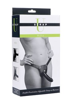 Plena - Dubbele Penetratie Verstelbare Strap-On Dildo
