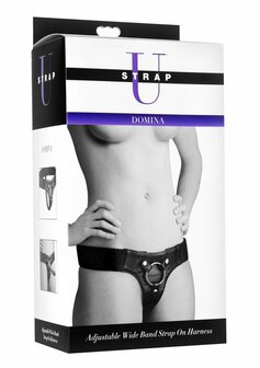 Domina - Brede Riem Strap-On Harnas