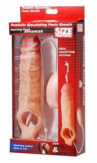Realistische Ejaculerende Penis Sleeve