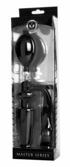 Expander - Opblaasbare Plug met Cockring