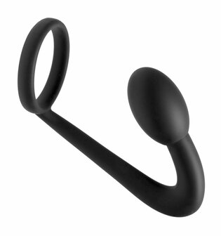 Explorer - Siliconen Cockring en Prostaat Plug