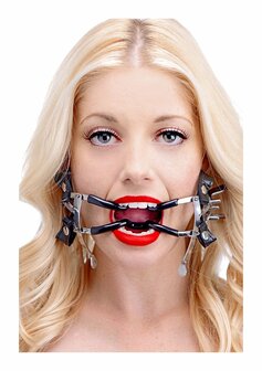 Ratchet Style Jennings Mouth Gag with Strap