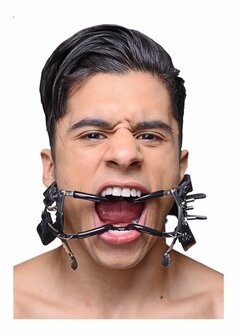 Ratchet Style Jennings Mouth Gag with Strap