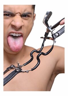 Ratchet Style Jennings Mouth Gag with Strap