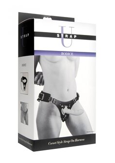 Bodice - Korset Stijl Strap-On Harnas