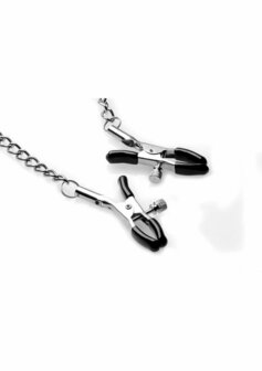 Silicone Ball Gag with Nipple Clamps