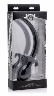 Woof XL - Siliconen Puppy Tail buttplug