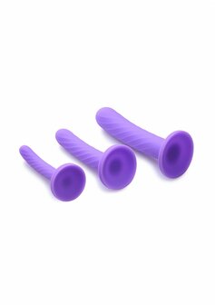 Tri-Play - 3-Piece Silicone Dildo Set