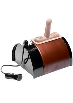 Saddle Deluxe - Rijdbare Sex Machine met Dubbele Hulpstukken