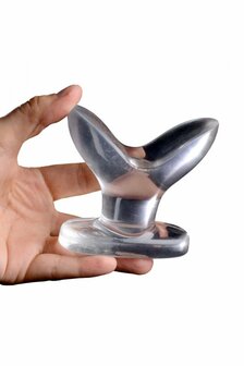 Verankerde Doorzichtige Butt Plug