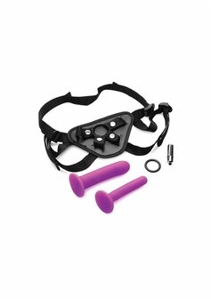 Double-G Deluxe - Vibrerend Strap-On Harnas
