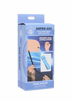 Amped Ass - Cock &amp; Ball Strap met Anale Stimulatie