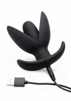 Sprouted - Vibrerende Siliconen Anker Anaal Plug