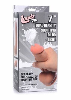 Dual Density Squirting Dildo - 7&quot; / 18 cm