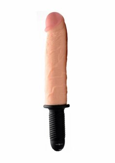 Onslaught - XXL Vibrerende Dildo Thruster