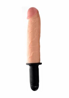 Onslaught - XXL Vibrerende Dildo Thruster