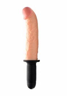 The Curved Dicktator - Vibrerende Gigantische Stotende Dildo