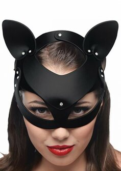 Bad Kitten - Leren Kattenmasker