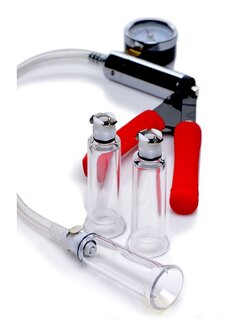 Clit and Nipple Cylinders 3-piece set