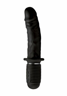 Power Pounder - Vibrerende en Stotende Siliconen Dildo