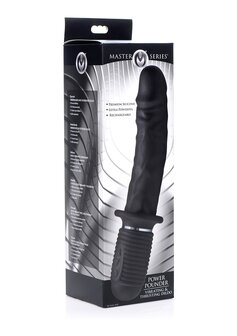 Power Pounder - Vibrerende en Stotende Siliconen Dildo