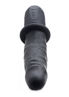 Power Pounder - Vibrerende en Stotende Siliconen Dildo