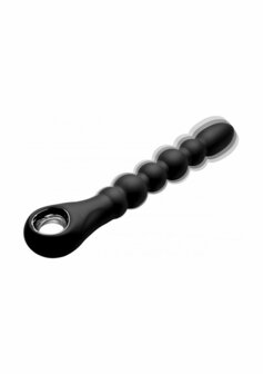 Dark Scepter - Vibrerende Siliconen Anaal Kralen