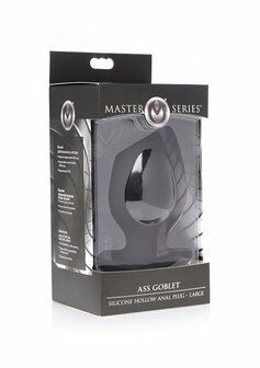 Ass Goblet - Siliconen Holle Butt Plug - Groot