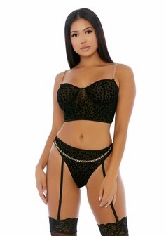 Chain Me Up - Bustier Set L
