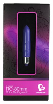 Vibrerende Bullet met 7 Snelheden - 80 mm
